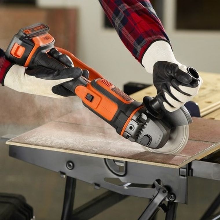 Black&Decker, szlifierka kątowa, bez akumulatora, 18V