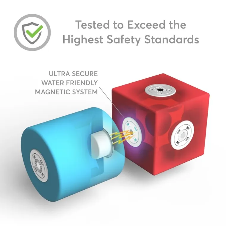 Blockaroo, Holownik, klocki magnetyczne, 10 elementów