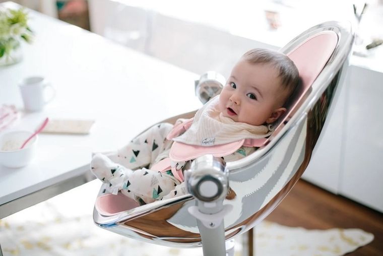 Bloom, Fresco Chrome, zestaw startowy do krzesełka, jasny róż