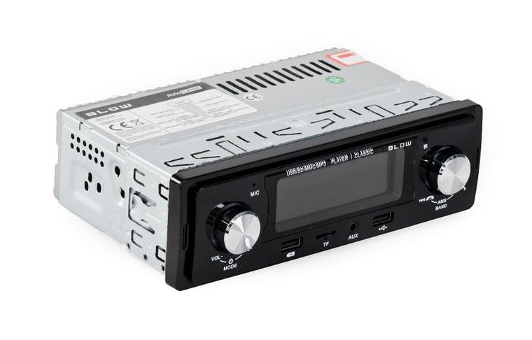Blow, radio samochodowe, CLASSIC 78-287#, Bluetooth, USB + AUX + karty SD