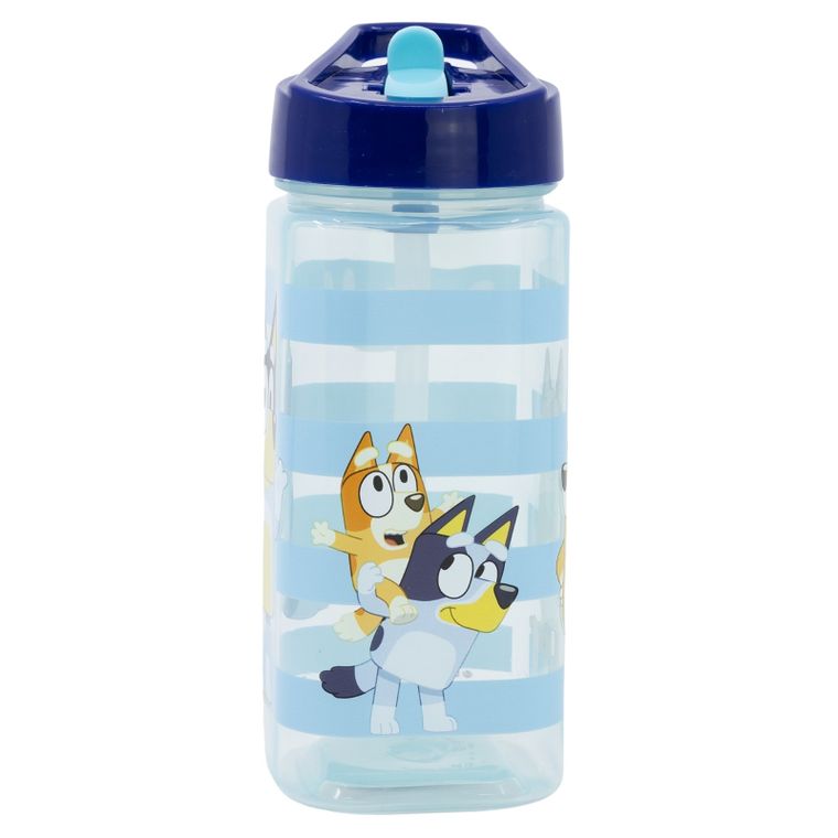 Bluey, Bidon Square ze słomką, 510 ml