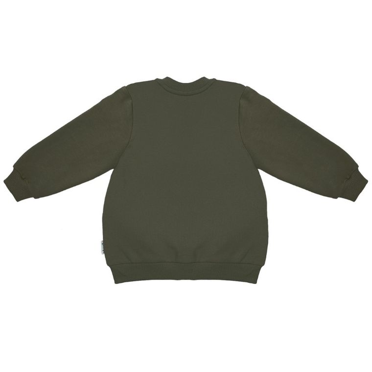 Bluza chłopięca, rozpinana, khaki, Nicol