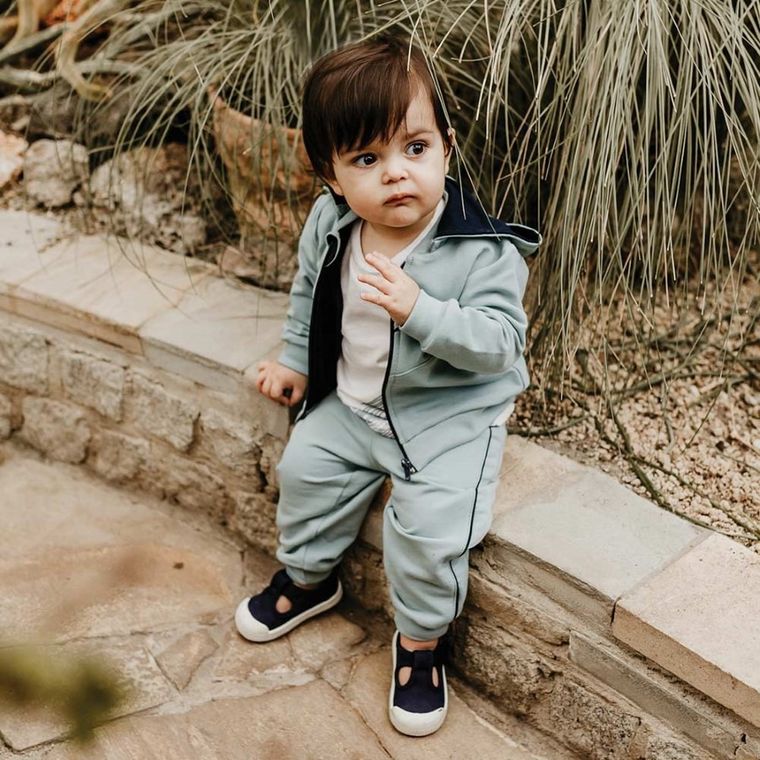 Bluza chłopięca z kapturem, rozpinana, zielona, Eevi