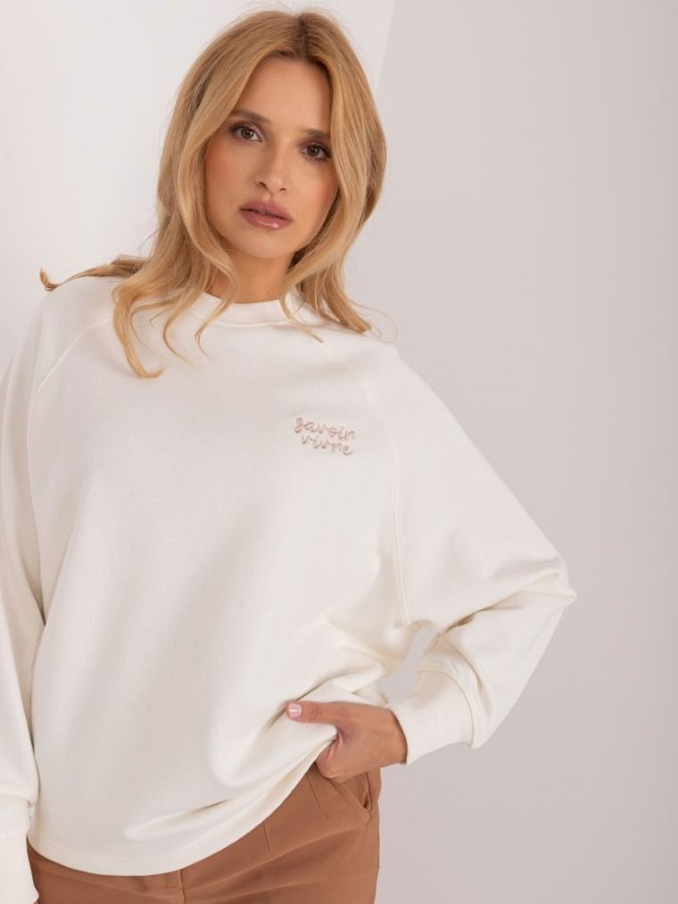 Bluza damska, ecru, Sublevel