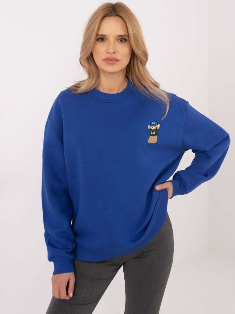 Bluza damska, niebieska, Calimera