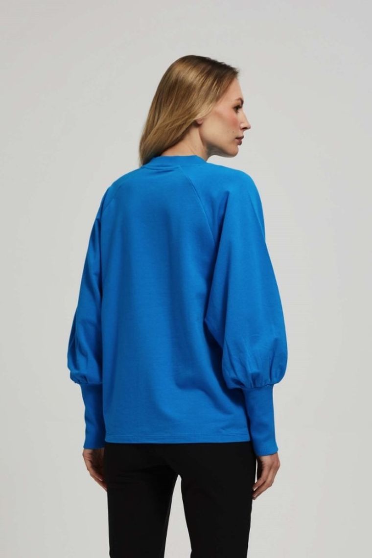 Bluza damska, niebieska, Moodo