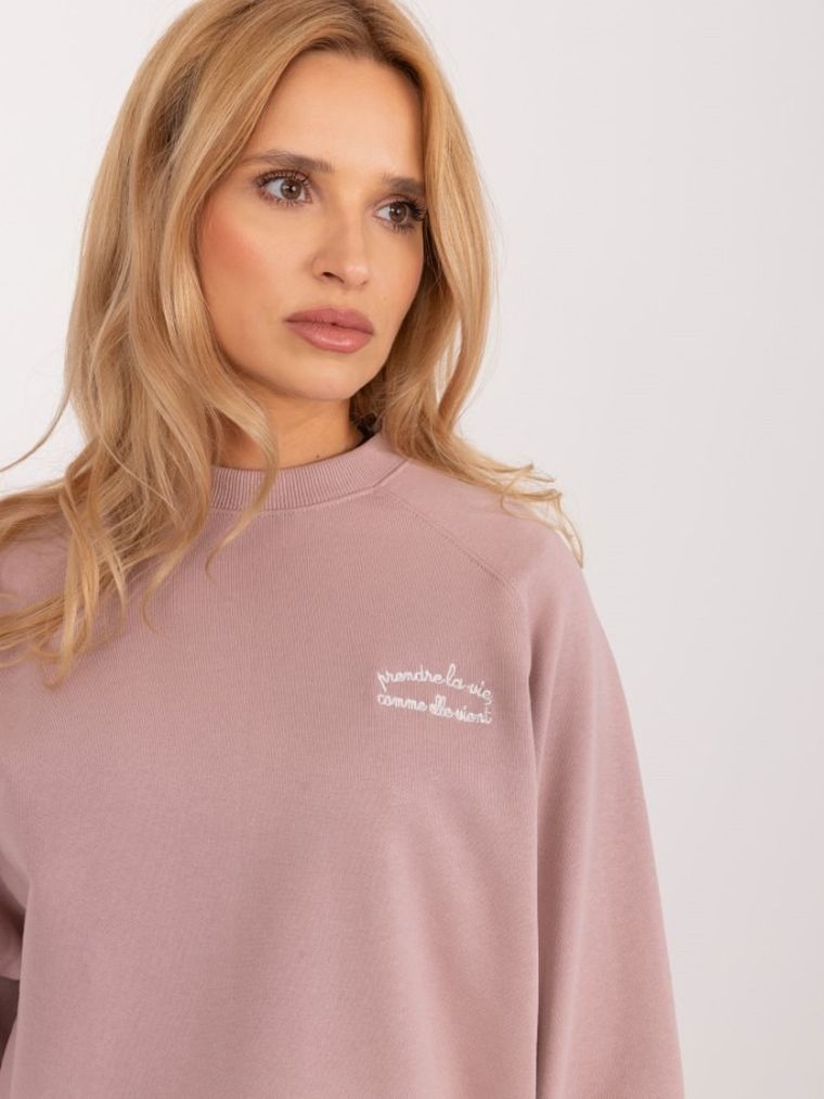 Bluza damska, różowa, Sublevel