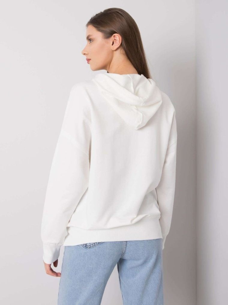 Bluza damska z kapturem, ecru, Factory Price