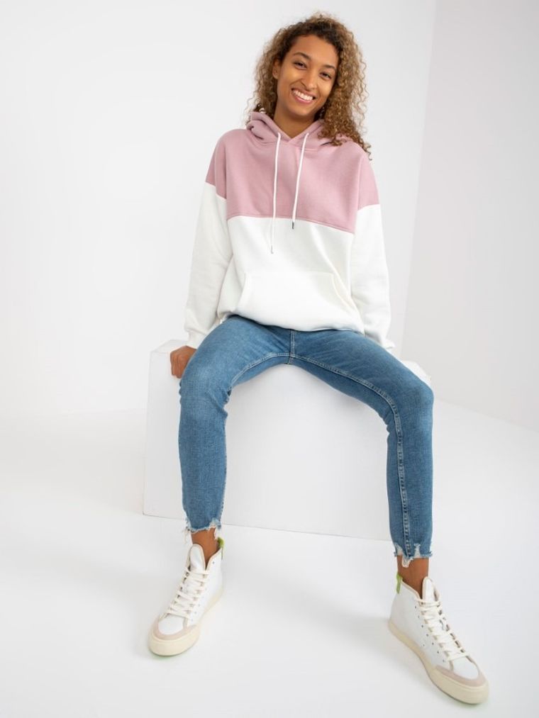 Bluza damska z kapturem, mix, Rue Paris