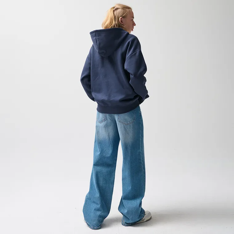 Bluza unisex oversize z kapturem i zapięciem NOWEAR