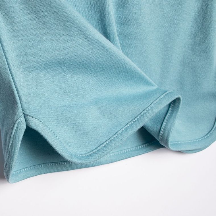 Bluzka chłopięca z długim rękawem, niebieska, Nicol