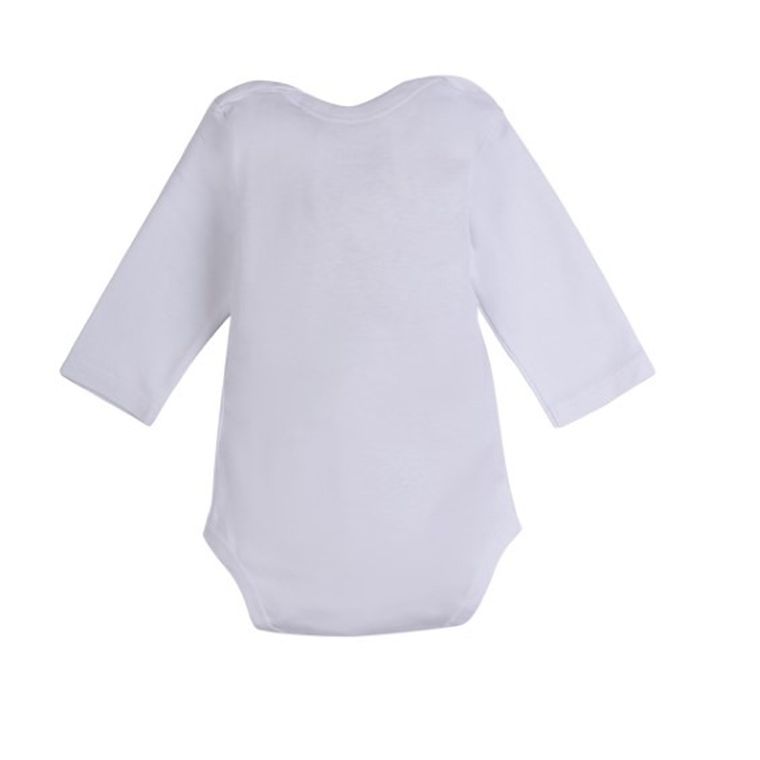 Body niemowlęce z długim rękawem, białe, granatowe, zestaw, 2 szt., Esprit