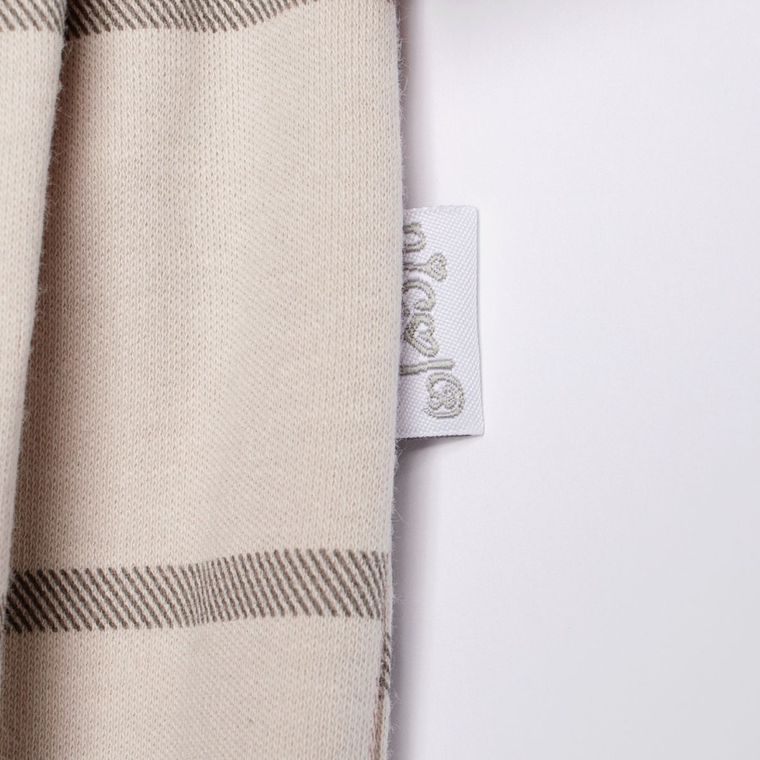 Body sukienka z długim rękawem, beżowe, Nicol