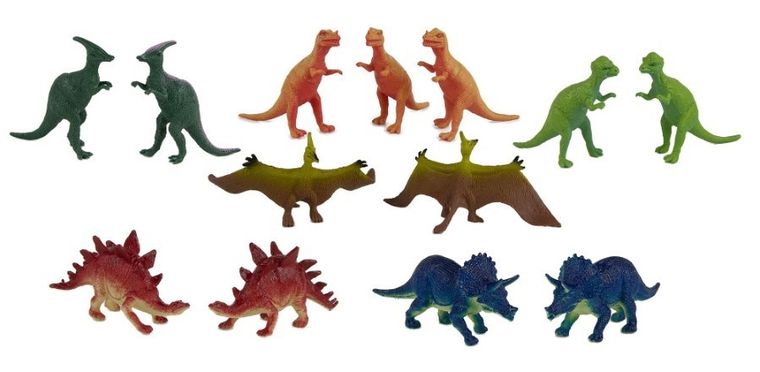 Boley, Dinozaury, zestaw figurek, 40 elementów