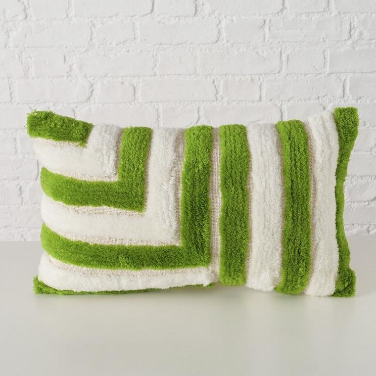 Boltze, bawełniana poduszka dekoracyjna z geometrycznym wzorem, Elino, 50-30 cm