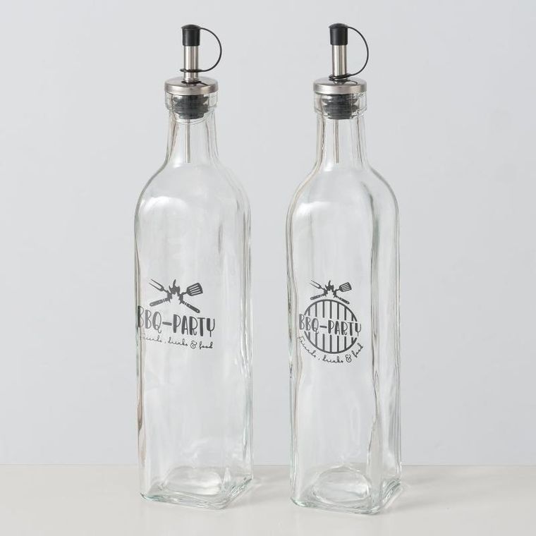 Boltze, butelki na dressing z dozownikiem, 500 ml, 2 szt.