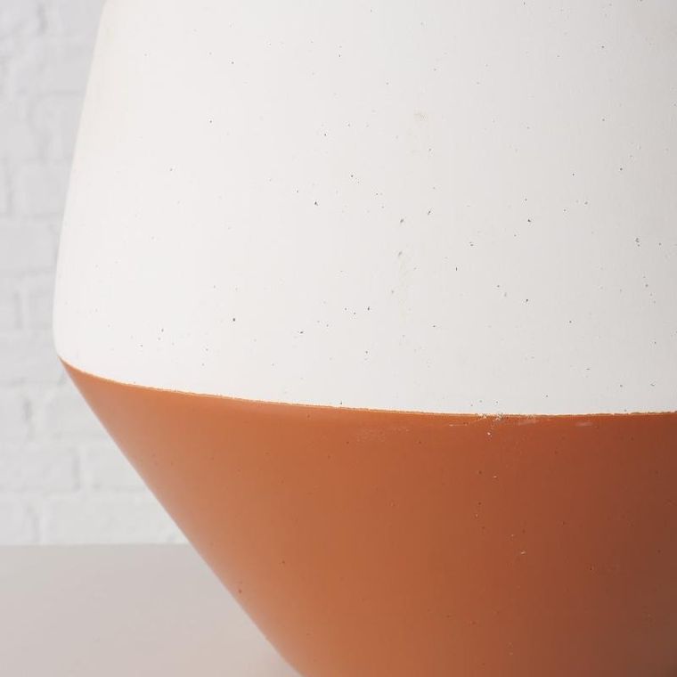 Boltze, dwukolorowa osłonka na doniczkę marlis, ø 25.5 cm