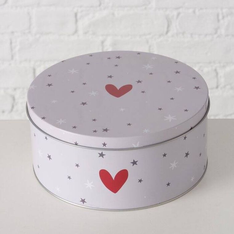 Boltze Home, Anella, zestaw trzech puszek do przechowywania, średnica 14-20 cm