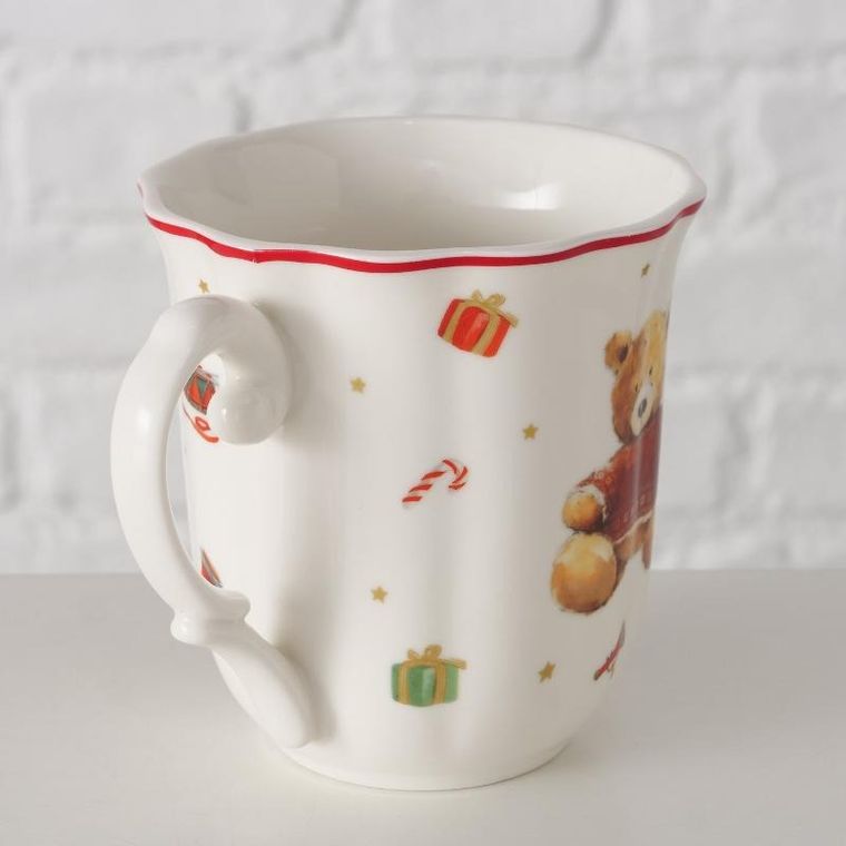 Boltze Home, Bailey, kubek z motywem misia, 350 ml