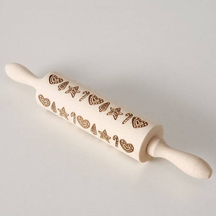 Boltze Home, Bakery, wałek grawerowany świąteczny