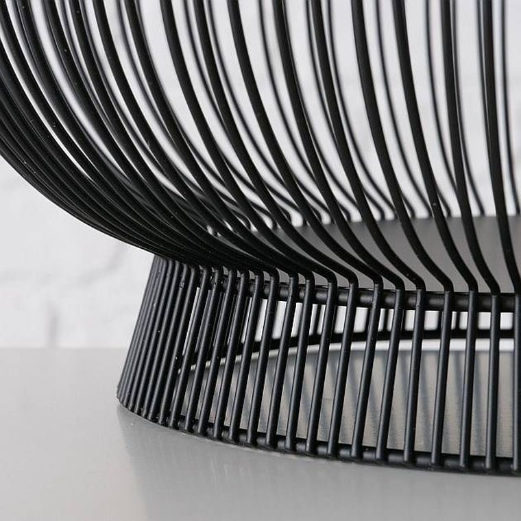 Boltze Home, Balu, misy dekoracyjne, czarne, 2 szt.