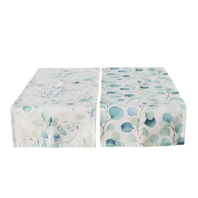 Boltze Home, bieżnik dekoracyjny z motywem roślinnym, Eukana, 40-140 cm