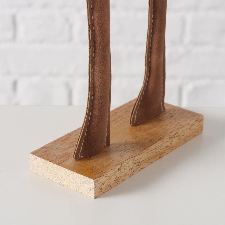 Boltze Home, Booner, figurka renifera, ręcznie robiona, 34 cm