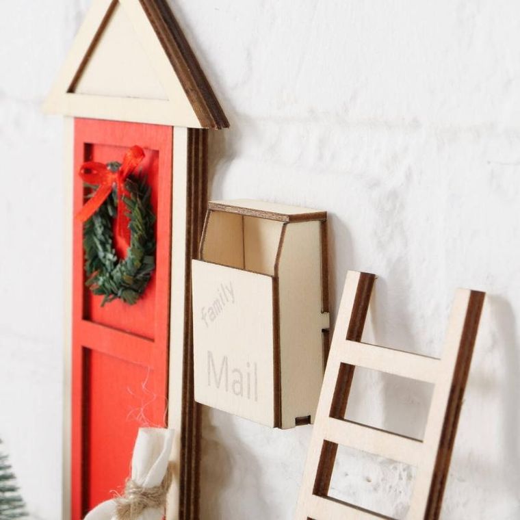 Boltze Home, Elf DIY, drzwi, ozdoba na ścianę, zrób to sam, 17 cm