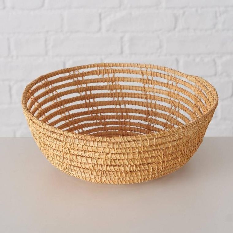 Boltze Home, koszyk pleciony palmina, 3 szt., Palma Areka