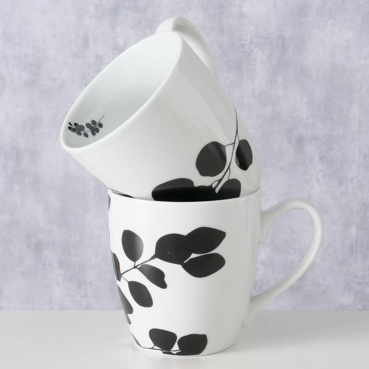 Boltze Home, kubek porcelanowy, Calypso, 480 ml