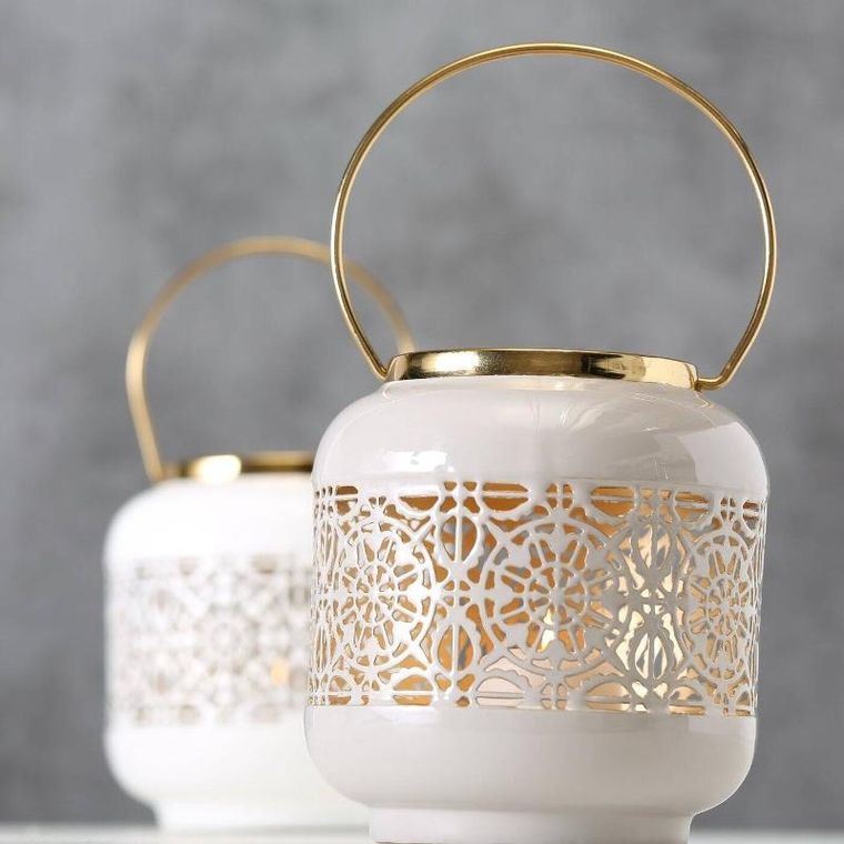 Boltze Home, lampion orientalny Sami, Ø 15 cm