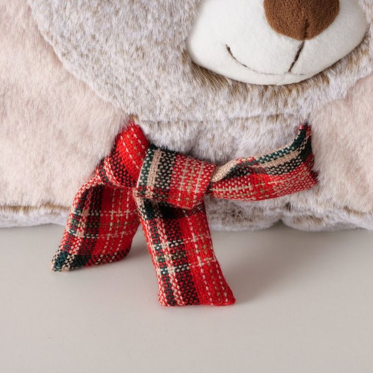 Boltze Home, Leon, poduszka z motywem pluszaka 35-35 cm