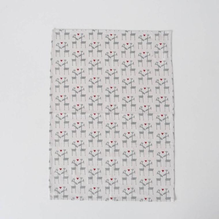 Boltze Home, Lovelies, ścierki kuchenne w świąteczny wzór, 50-70 cm, 2 szt.