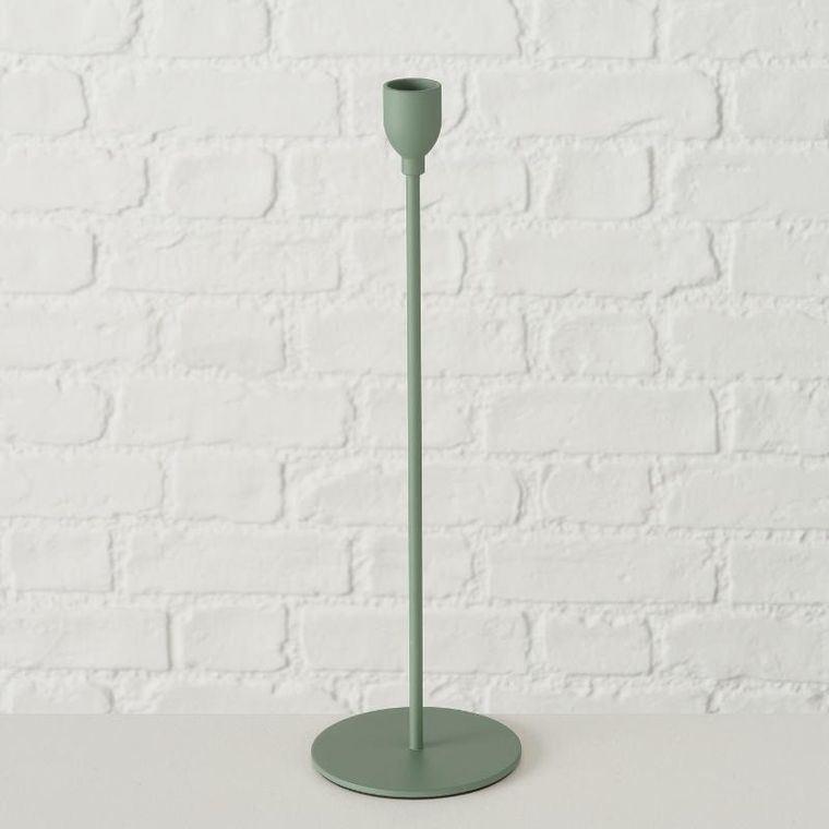 Boltze Home, metalowe świeczniki na świece obiadowe, Malte