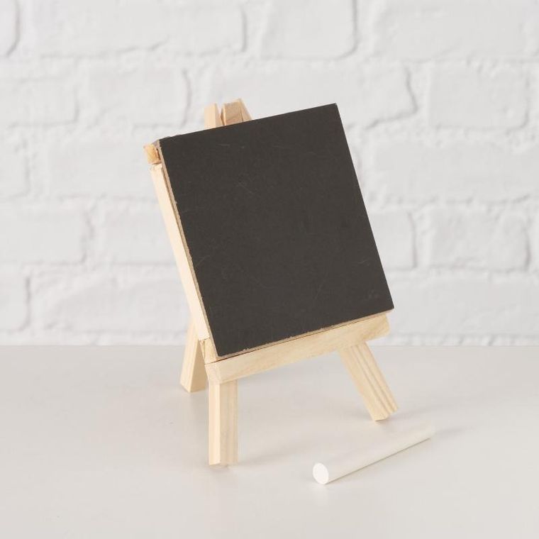 Boltze Home, mini tablica kredowa na notatki, Chalky, 15 cm