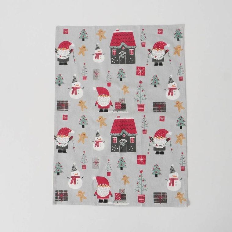 Boltze Home, Monti, ścierki kuchenne w świąteczny wzór, 50-70 cm, 2 szt.