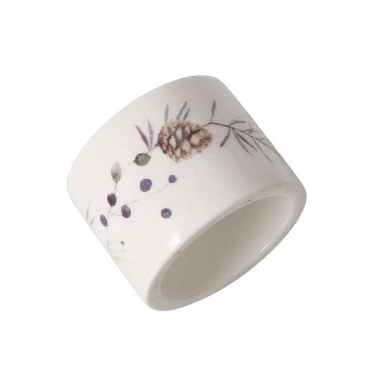 Boltze Home, Nordala, ceramiczne obrączki do serwetek, 2 szt.