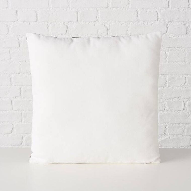 Boltze Home, Nordala, ozdobna poduszka z wzorem zimowych roślin, 45-45 cm