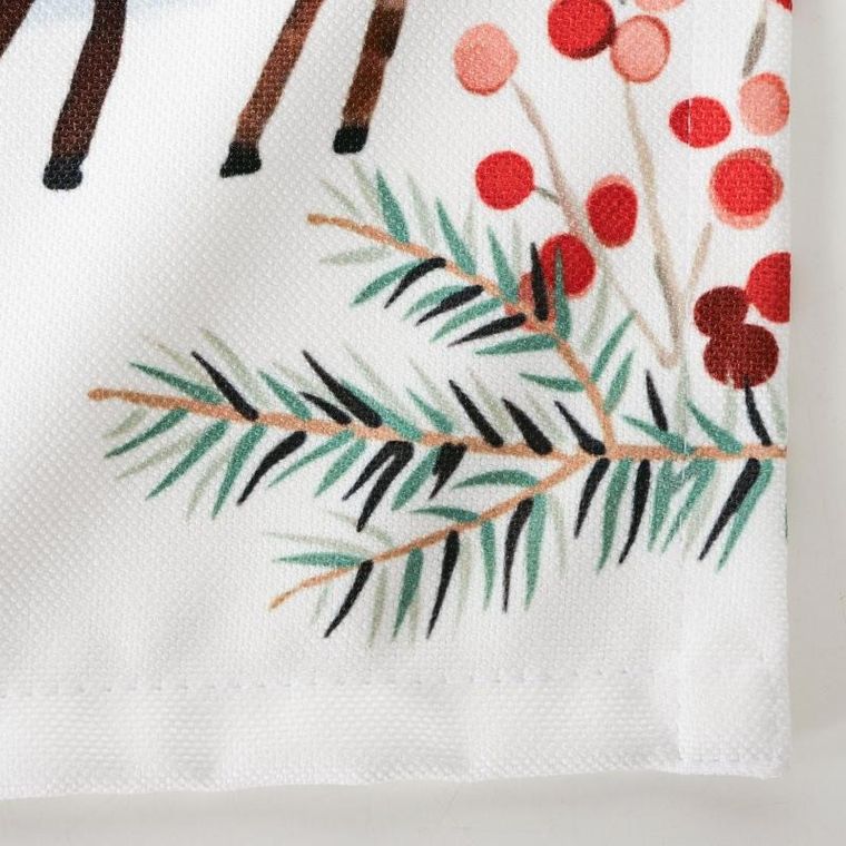 Boltze Home, Roxy, bieżnik z motywem reniferów, 140 cm