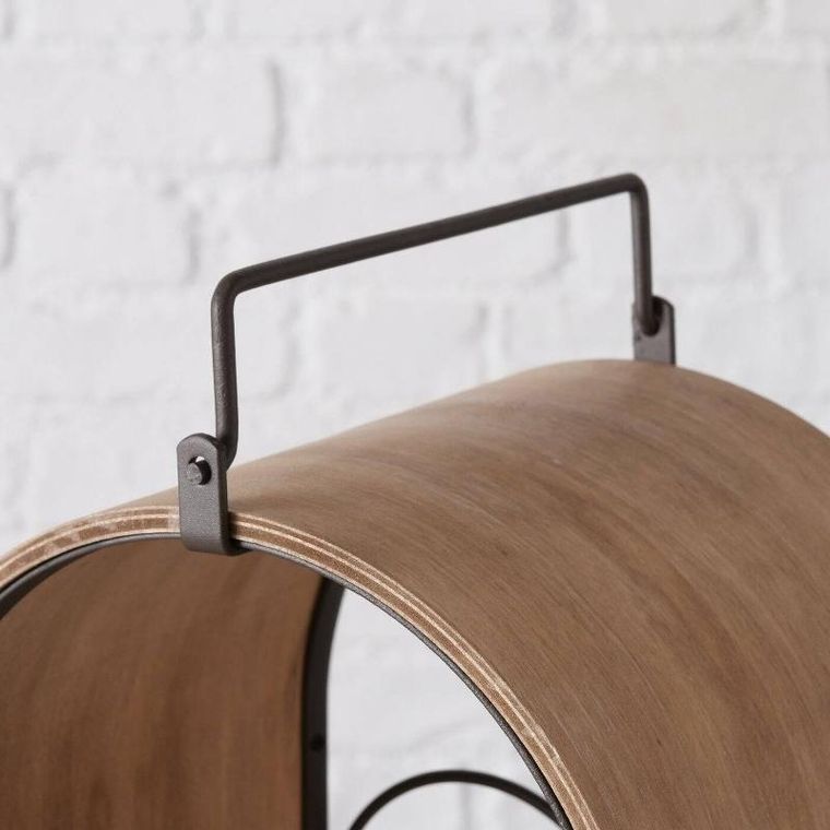 Boltze Home, stojak na wino loft Chianti, na 6 butelek, 50 cm