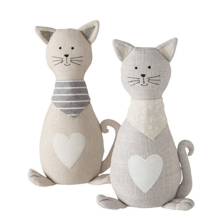 Boltze Home, stoper do drzwi Minka, kształt kota, 32-11-18 cm