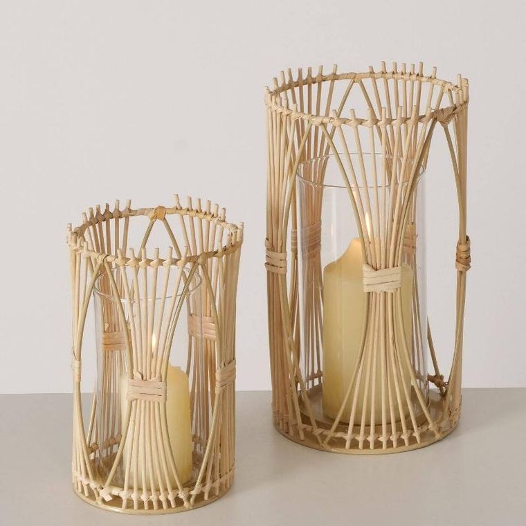 Boltze Home, świeczniki, Boho, Eireen, 2 szt.