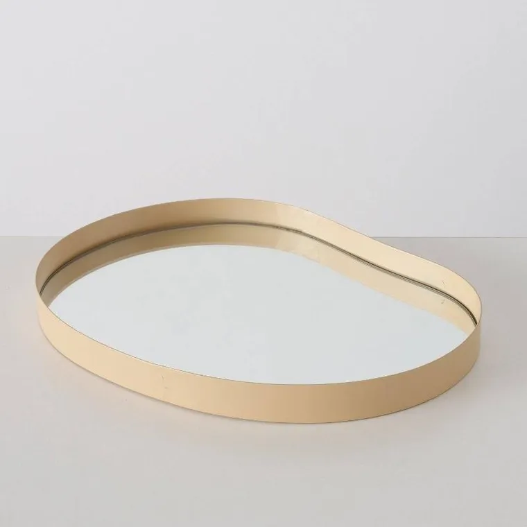 Boltze Home, taca dekoracyjna, Wolka, lustrzana tafla, 3 szt.