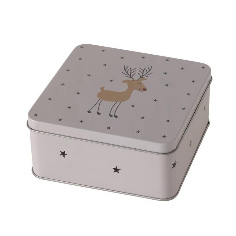 Boltze Home, Timba, puszka na ciastka, metal, 2 szt