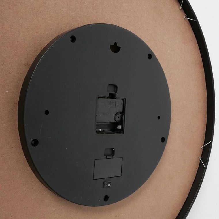 Boltze Home, zegar ścienny z widocznym mechanizmem, Rodas, Ø 57 cm