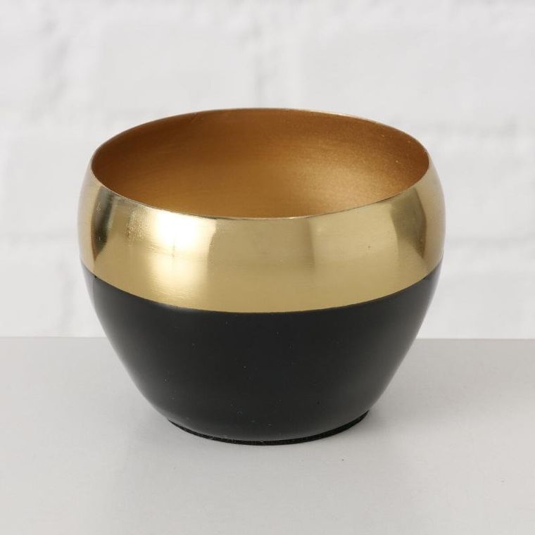 Boltze, Malva, świeczniki metalowe na tealight, średnica 8-12 cm