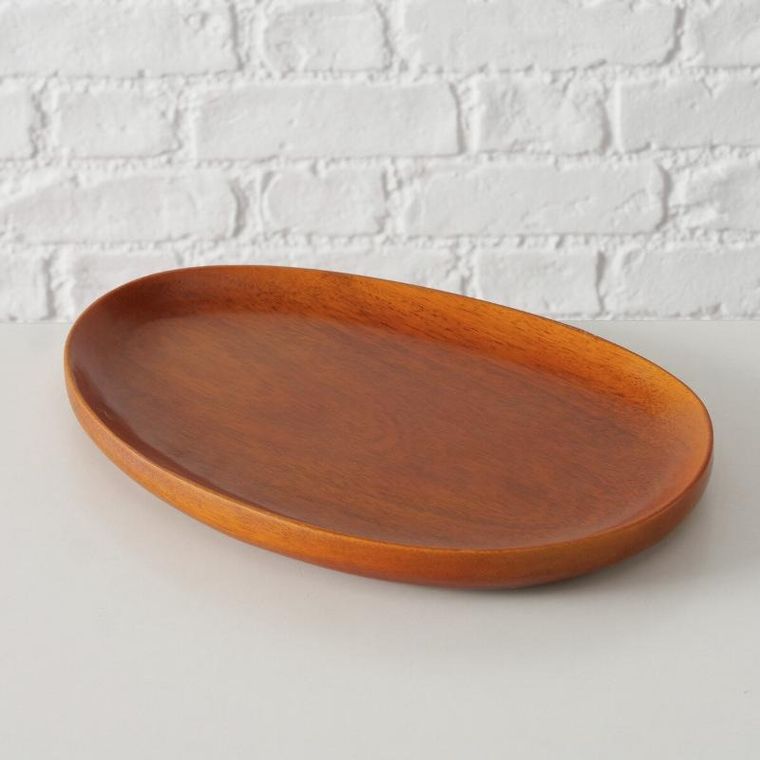 Boltze, zestaw drewnianych tac, Torin, 20-29 cm