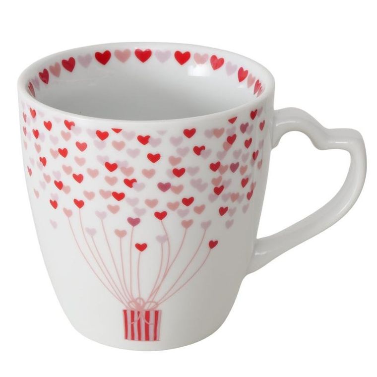 Boltze, zestaw dwóch kubków dla zakochanych, Sherine, 480 ml