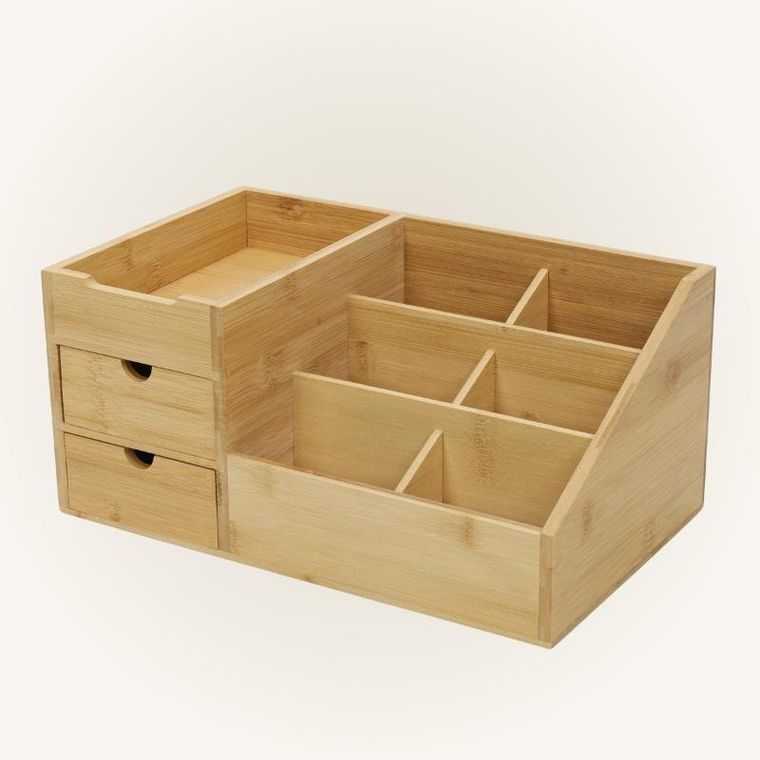 Boximo, Sola, bambusowy organizer z szaufladami
