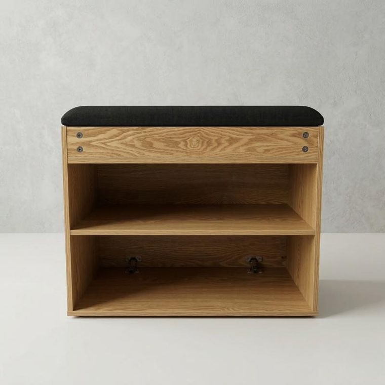 Boximo, Vira, szafka na buty z siedziskiem i schowkiem, 60-50-35 cm